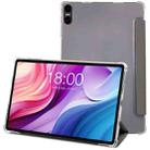 For Teclast T40 HD 3-Fold Holder Folio Leather Tablet Smart Case(Grey) - 1