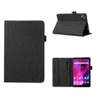 For Lenovo Tab M8 3rd Gen Lucky Bamboo Pattern Leather Tablet Case(Black) - 1