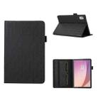 For Lenovo Tab M9 Lucky Bamboo Pattern Leather Tablet Case(Black) - 1