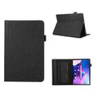 For Lenovo Tab M10 Lucky Bamboo Pattern Leather Tablet Case(Black) - 1