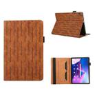 For Lenovo Tab M10 Lucky Bamboo Pattern Leather Tablet Case(Brown) - 1