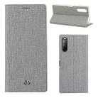 For Sony Xperia L4 ViLi Shockproof TPU + PU Horizontal Flip Protective Case with Card Slot & Holder(Grey) - 1