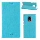 For Xiaomi Redmi Note 9 Pro / Note 9S / Note 9 Pro Max ViLi Shockproof TPU + PU Horizontal Flip Protective Case with Card Slot & Holder(Blue) - 1