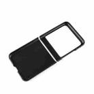 For Motorola Razr 40 Ultra PC Frosted Shockproof Protective Phone Case(Black) - 1