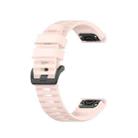 For Garmin Epix Pro 47mm Sports Silicone Watch Band(Light Pink) - 1