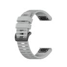 For Garmin  Instinct 2 Solar Sports Silicone Watch Band(Gray) - 1