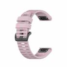 For Garmin  Instinct 2 Solar Sports Silicone Watch Band(Rose Pink) - 1