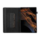 For Samsung Galaxy Tab S8 Ultra Lucky Bamboo Pattern Leather Tablet Case(Black) - 5