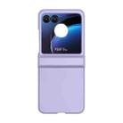 For Motorola Razr 40 Ultra Skin Feel PC Phone Case with Hinge(Purple) - 1