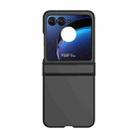 For Motorola Razr 40 Ultra Skin Feel PC Phone Case with Hinge(Black) - 1