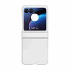 For Motorola Razr 40 Ultra / Razr 2023 3 in 1 Skin Feel PC Phone Case(White) - 1