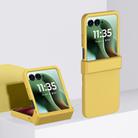 For Motorola Razr 60 Ultra 3 in 1 Skin Feel PC Phone Case(Lemon Yellow) - 1