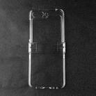 For Samsung Galaxy Z Flip5 5G PC Transparent Phone Case - 1