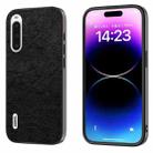 For Sony Xperia 10 IV ABEEL Retro Litchi Texture PU Phone Case(Black) - 1