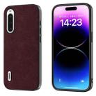 For Sony Xperia 10 IV ABEEL Dream Litchi Texture PU Phone Case(Purple) - 1