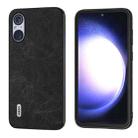 For Sony Xperia 5 V ABEEL Dream Litchi Texture PU Phone Case(Black) - 1