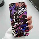 For iPhone SE 2022 / 2020 / 8 / 7 Painted Pattern Precise Hole PC Phone Case(Comics Umbrella Boy) - 1