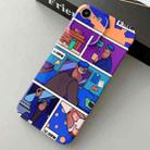 For iPhone SE 2022 / 2020 / 8 / 7 Painted Pattern Precise Hole PC Phone Case(Working Uncle) - 1