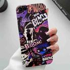 For iPhone 8 Plus / 7 Plus Painted Pattern Precise Hole PC Phone Case(Comics Umbrella Boy) - 1