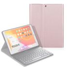 For iPad Pro 10.5 inch Electric Pressed Horizontal Flip Leather Case with Pen Slot & Holder without Keyboard(Rose Gold) - 1