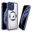 For iPhone 11 Pro Max CD Texture Magsafe Phone Case(Sapphire) - 1