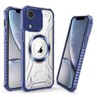 For iPhone XR CD Texture Magsafe Phone Case(Sapphire) - 1