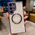 For Samsung Galaxy S23 Ultra 5G CD Texture Magsafe Phone Case(Dark Purple) - 2