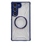 For Samsung Galaxy S23 5G CD Texture Magsafe Phone Case(Sapphire) - 1