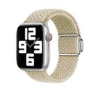 For Apple Watch Series 8 41mm Nylon Loop Magnetic Buckle Watch Band(Starlight) - 1