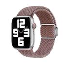 For Apple Watch 8 41mm Nylon Loop Magnetic Buckle Watch Band(Smoke Purple) - 1