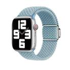 For Apple Watch SE 2022 40mm Nylon Loop Magnetic Buckle Watch Band(Rock Blue) - 1