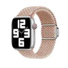 For Apple Watch 3 42mm Nylon Loop Magnetic Buckle Watch Band(Starlight Pink) - 1