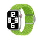For Apple Watch Series 2 38mm Nylon Loop Magnetic Buckle Watch Band(Yellow Green) - 1