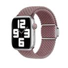 For Apple Watch Series 2 38mm Nylon Loop Magnetic Buckle Watch Band(Smoke Purple) - 1