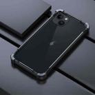 For iPhone 15 Machinist Metal Phone Protective Frame(Black) - 1