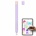 For Xiaomi Inspired II Stylus Pen Contrast Color Protective Case(Lavender) - 1