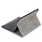 For iPad Air (2019) Marble Cloth Texture Horizontal Flip Leather Case with Pen Slot & Holder without Keyboard(Grey) - 4