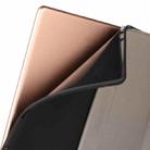 For iPad Air (2019) Marble Cloth Texture Horizontal Flip Leather Case with Pen Slot & Holder without Keyboard(Grey) - 7