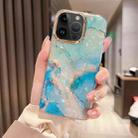 For iPhone 14 Pro Max Colorful Crystal Ripple TPU Phone Case(Green) - 1