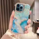 For iPhone 12 Pro Max Colorful Crystal Ripple TPU Phone Case(Green) - 1