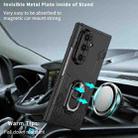 For Samsung Galaxy Z Fold7 5G Matte UV Armor Ring Shockproof Phone Case(Black) - 2