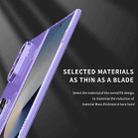 For Samsung Galaxy Z Fold7 5G Matte UV Armor Ring Shockproof Phone Case(Purple) - 3