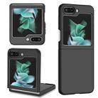 For Samsung Galaxy Z Flip5 5G Armor Foldable Phone Case(Black) - 1