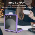 For Samsung Galaxy Z Flip7 5G Armor Foldable Phone Case(Purple) - 3
