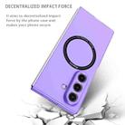 For Samsung Galaxy Z Fold7 5G Armor Ring Holder Phone Case(Purple) - 2