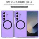 For Samsung Galaxy Z Fold7 5G Armor Ring Holder Phone Case(Purple) - 3