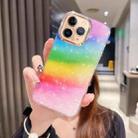 For iPhone 11 Pro Max Colorful Crystal Shell Pattern PC + TPU Phone Case(Colorful) - 1