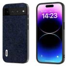 For Google Pixel 7 Pro 5G ABEEL Retro Litchi Texture PU Phone Case(Blue) - 1