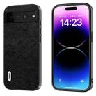 For Google Pixel 7 Pro 5G ABEEL Retro Litchi Texture PU Phone Case(Black) - 1