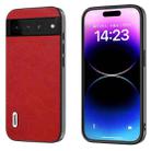 For Google Pixel 7a ABEEL Retro Litchi Texture PU Phone Case(Red) - 1